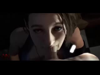 jill valentine 3d hentai porn blowjob